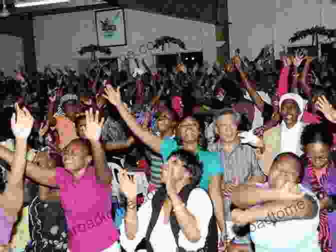 A Bustling Jamaican Pentecostal Church In England, Filled With Worshippers Engaged In Lively Worship Believing Identity: Pentecostalism And The Mediation Of Jamaican Ethnicity And Gender In England (Explorations In Anthropology)