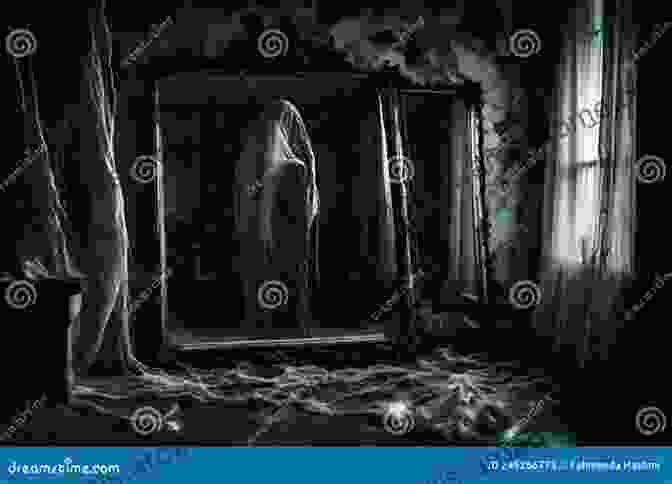 A Dimly Lit Room With Cobwebs And A Ghostly Figure Lurking In The Shadows Spot The Difference For Adults Horror Theme: Hidden Picture Puzzles For Adults With Creepy Pictures