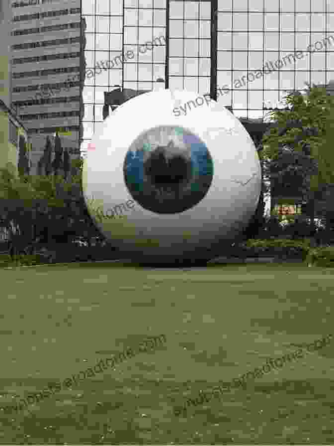 A Giant Eyeball Sculpture Sits On A Pedestal In Front Of A Building In Austin, Texas. Weird Homes: The People And Places That Keep Austin Strangely Wonderful