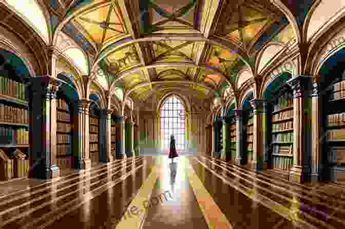 A Grand Library Filled With Towering Bookshelves And Intricate Details. Stendhal: The Complete Novels And Novellas (The Greatest Writers Of All Time 19)