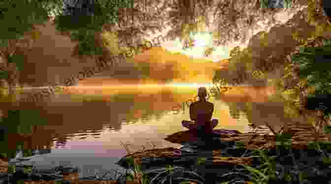 A Person Meditating In A Peaceful Environment, Restoring Their Sanity Sacred Rest: Recover Your Life Renew Your Energy Restore Your Sanity