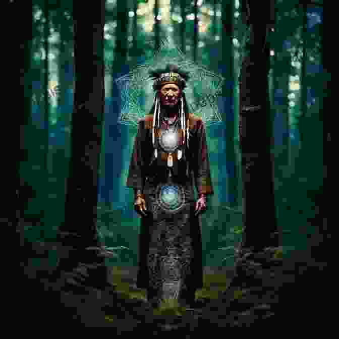 A Shaman Performing A Sacred Ceremony In A Dimly Lit Cave The Magic Of Shamanism Thea Faye