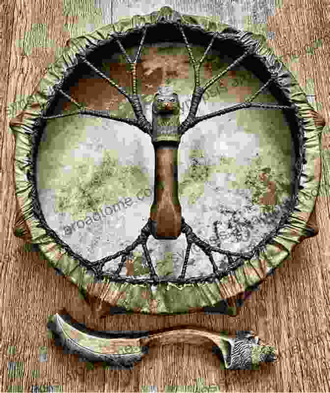 A Shamanic Drum, Adorned With Intricate Symbols And Feathers The Magic Of Shamanism Thea Faye