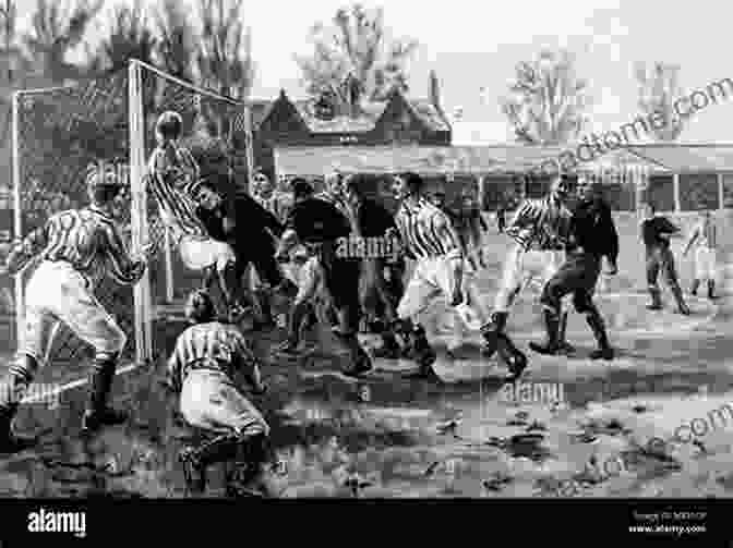 A Vintage Illustration Of A Football Match From The 19th Century The Illustrated History Of Football