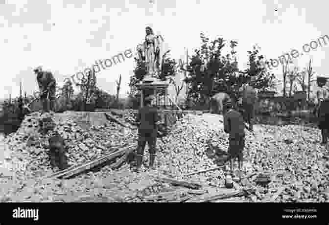 A Vintage Photograph Of A Family Amidst War And Destruction, Symbolizing The Resilience Of Human Relationships. They Called Him Marvin: A History Of Love War And Family