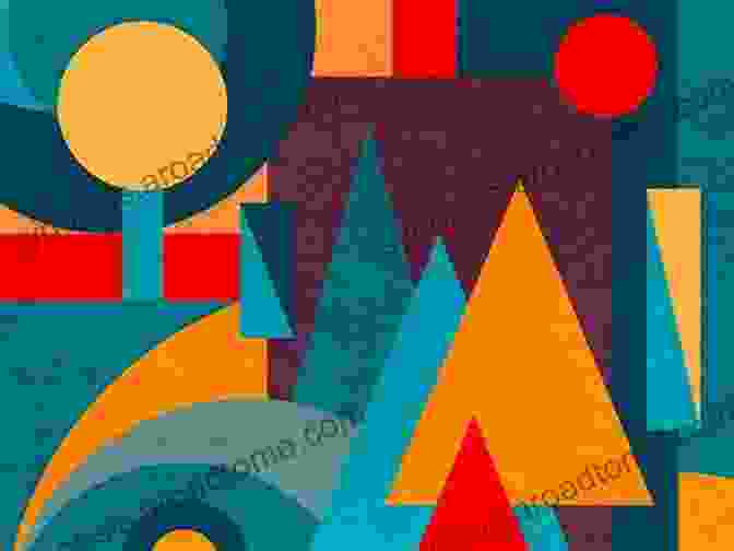 Abstract Digital Painting By Taylor Atkins Featuring Bold Colors And Geometric Shapes Abstract: Abstract Digital Art E Taylor Atkins