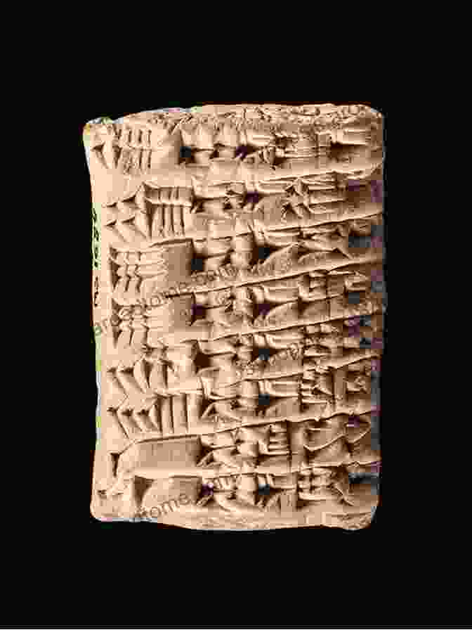 Ancient Babylonian Clay Tablet With Cuneiform Script Depicting The Babylonian Creation Myths The Babylonian Legends Of The Creation