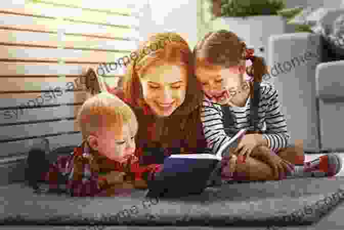 Children Smiling And Enjoying Reading The Book Learn The Alphabet With The Animals Help: A Learn To