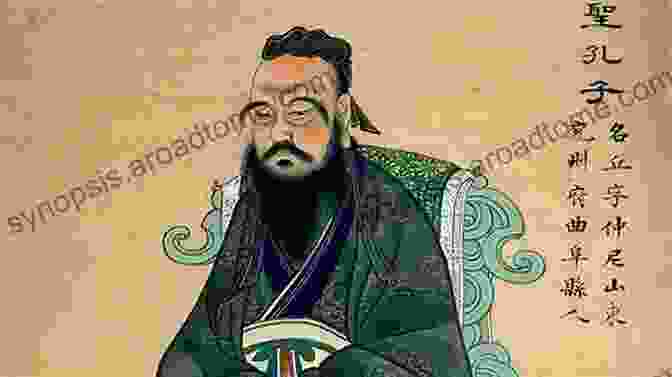 Confucius, A Revered Philosopher And Teacher, Examining A Scroll Of Ancient Wisdom The Vulnerability Of Integrity In Early Confucian Thought