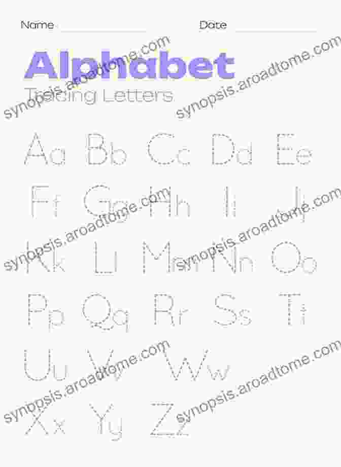 Example Of A Tracing Activity For The Letter Learn The Alphabet With The Animals Help: A Learn To