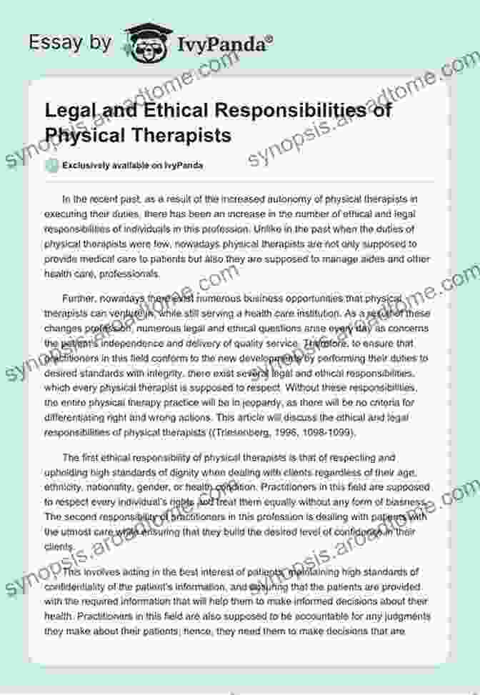 Exploring The Ethical And Legal Responsibilities Of Therapists How Psychotherapists Develop: A Study Of Therapeutic Work And Professional Growth