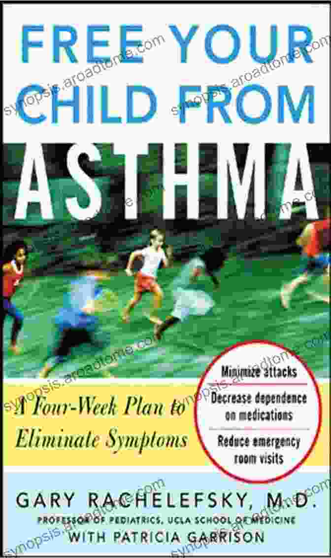 Free Your Child From Asthma Book Cover With A Happy Child Breathing Deeply Outdoors Free Your Child From Asthma: A Four Week Plan To Eliminate Symptoms