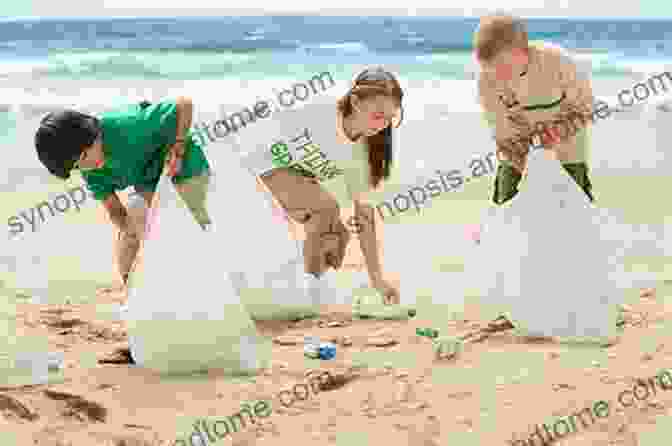 Kids Cleaning Up A Beach As Part Of An Environmental Conservation Effort Kids Can Help The Environment