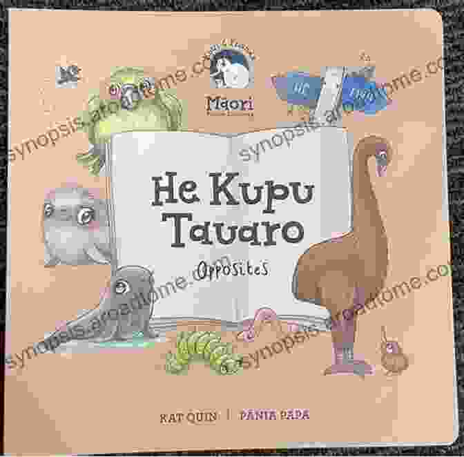 Kupu Tauaro Opposites Book Cover Kupu Tauaro Opposites Paul Vargas Brizuela