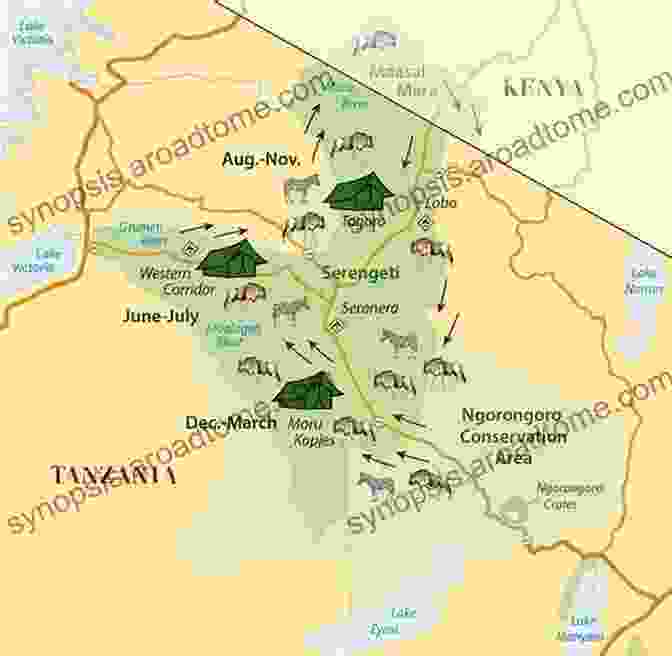 Map Of The Serengeti National Park In Tanzania Where Is The Serengeti? (Where Is?)