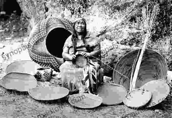 Native American Woman Weaving A Basket The Gentle Tamers: Women Of The Old Wild West