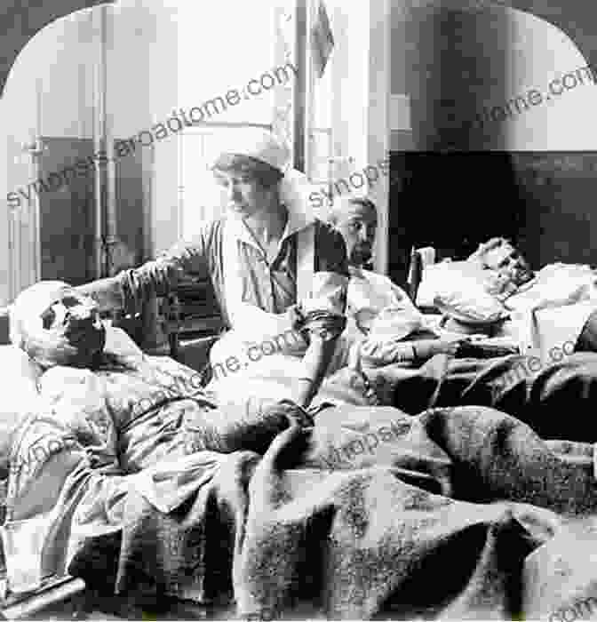 Nurse Woman Tending To A Wounded Soldier On A Battlefield The Gentle Tamers: Women Of The Old Wild West