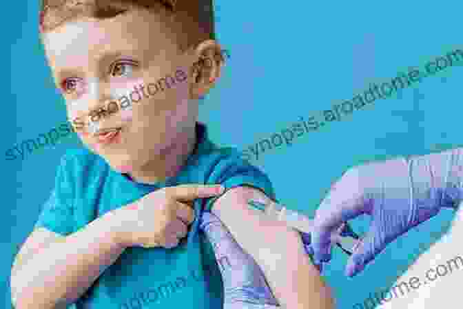 Photograph Of Children Receiving Vaccinations, Highlighting The Importance Of Immunization For Public Health. Vaccination And Preventive Medicine: The Story Of Bacteriology