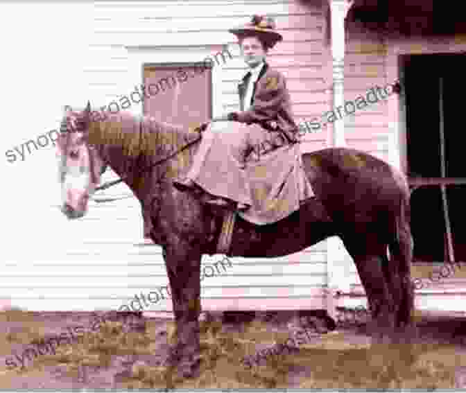 Pioneer Woman On Horseback The Gentle Tamers: Women Of The Old Wild West