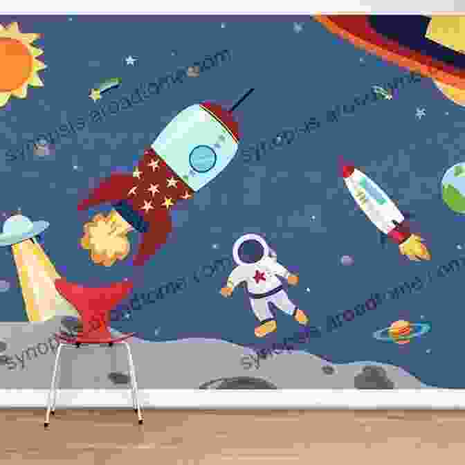 Space Adventure Mural Creative Kids Murals You Can Paint