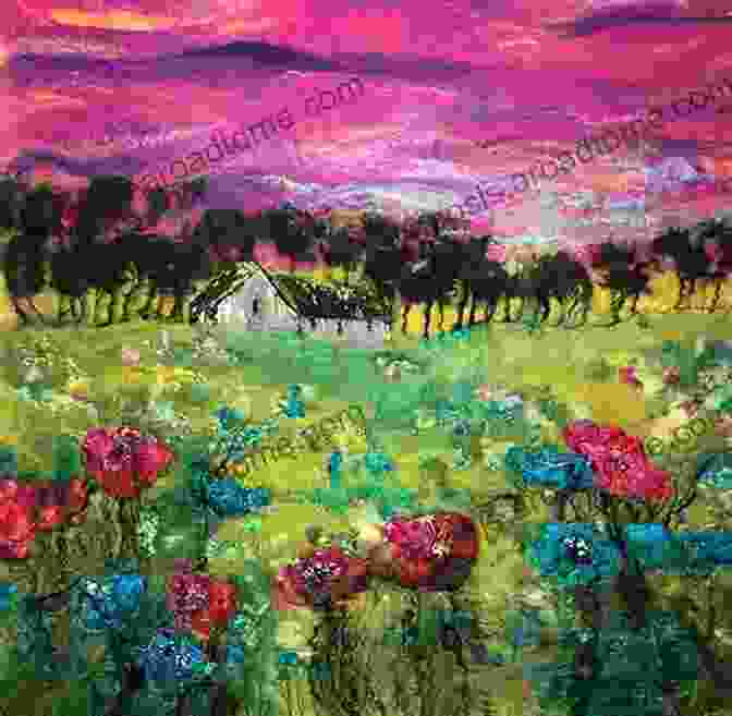 Vibrant And Evocative Painting By Moy Mackay The Art Of Moy Mackay: An Inspirational Guide To Painting With Felted Fibres Stitch