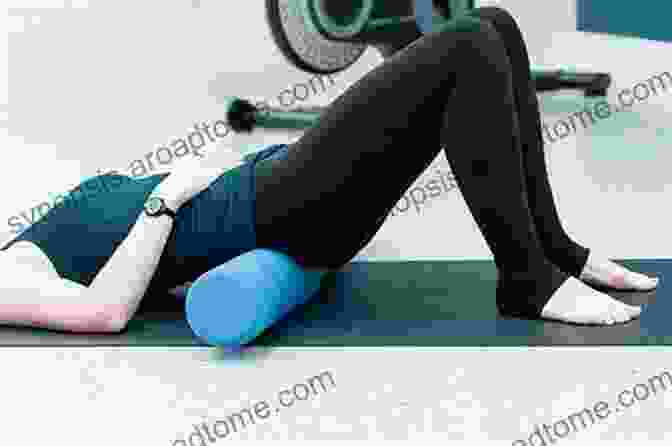 Woman Using Foam Roller For Spine Decompression Decompress Your Spine With A Foam Roller