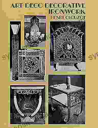 Art Deco Decorative Ironwork (Dover Jewelry And Metalwork)